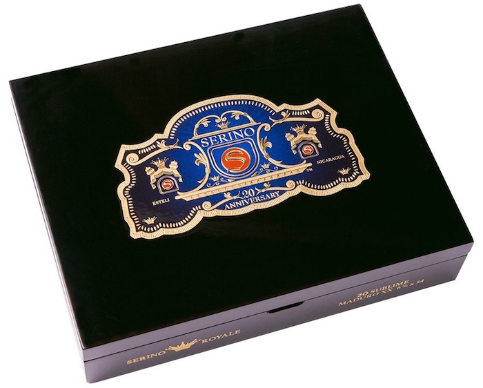 Closed Box of Serino Cigars Royale Connecticut
